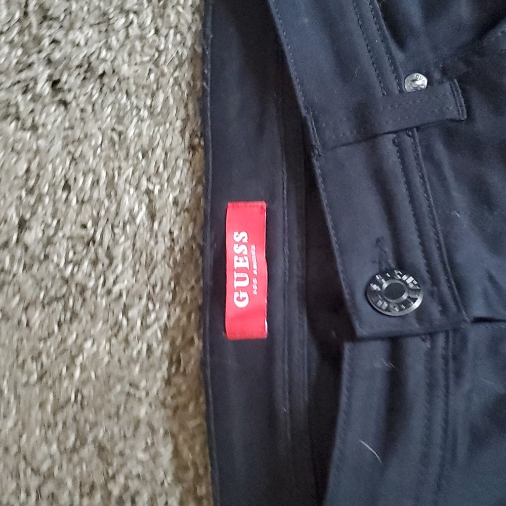 Guess black jeans size 34